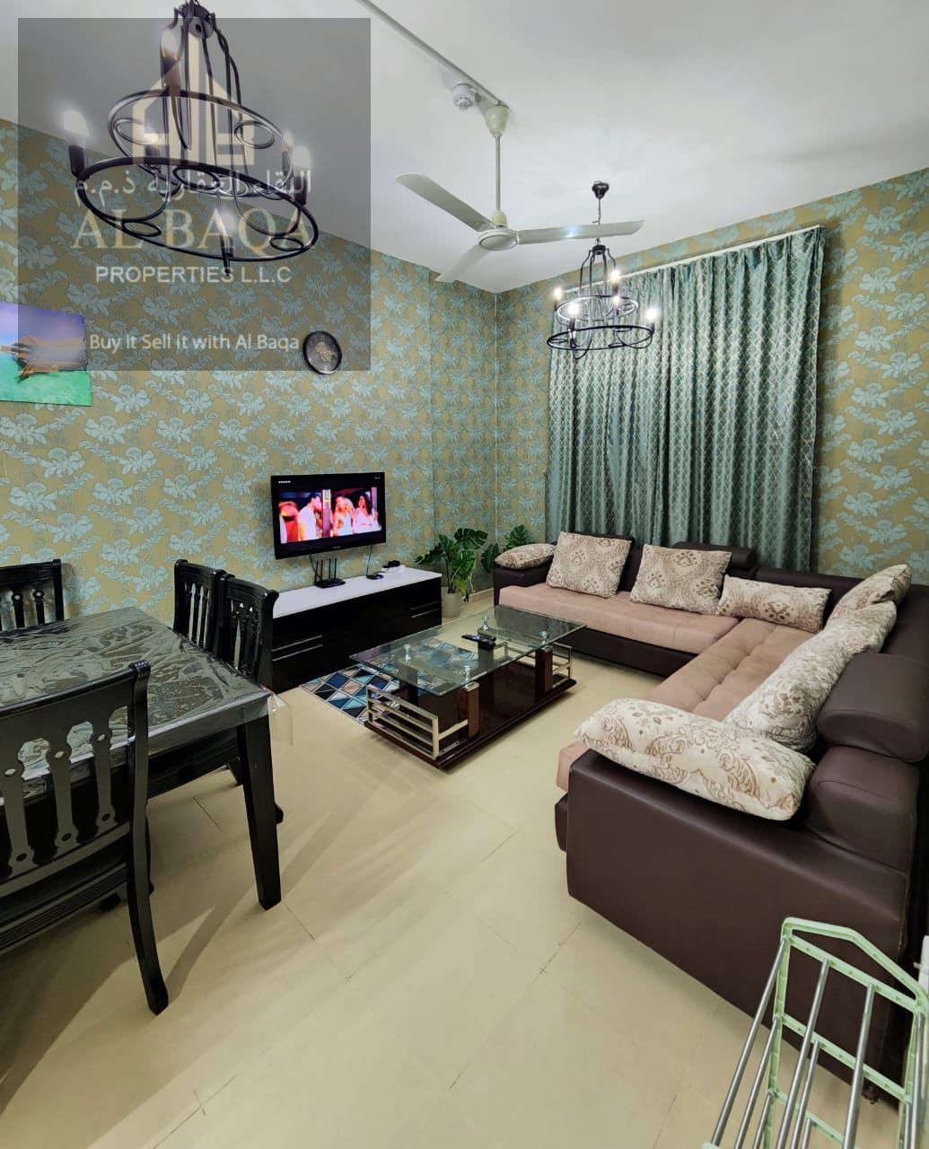 | Fully Furnished 1-Bedroom Apartment | Rented with an Annual Contract