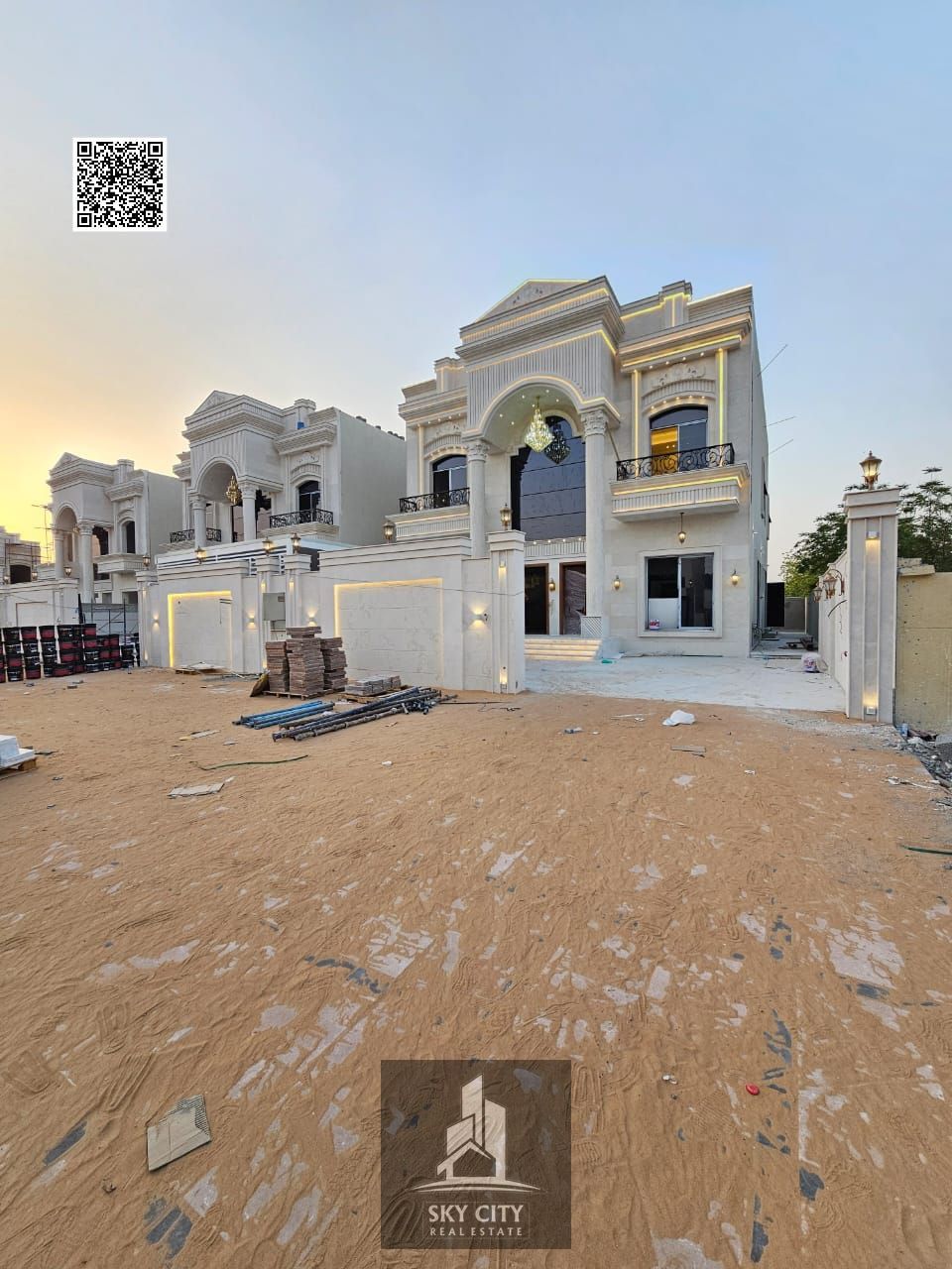 The most prestigious and luxurious classic villas in the Al Yasmin area, very close to Al Hamidiya Park. Freehold ownership for life.