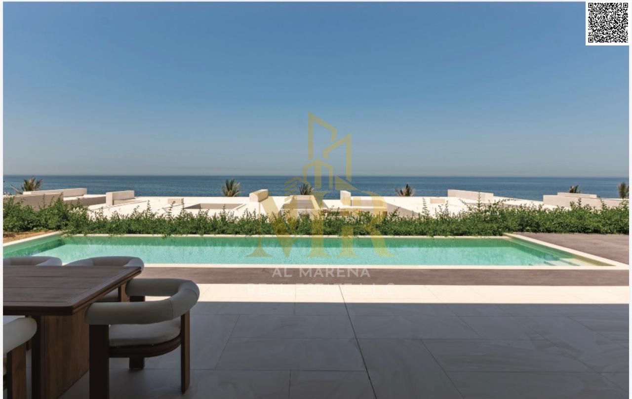 Luxury villa for sale in Al Zorah, private beach access, sea view – Ajman. A unique opportunity to own a high-end villa, including electricity, water,