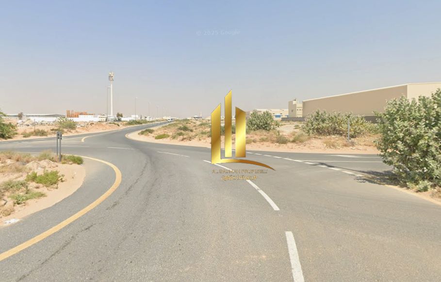 corner Land for sale in Al Sajaa free hold for all ,Industrial Area in hanoo Area 33,000 square feet
