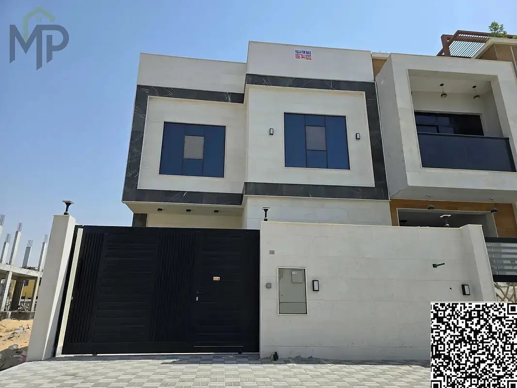 Modern townhouse for sale in Al Bahia, Ajman, in a prime location
