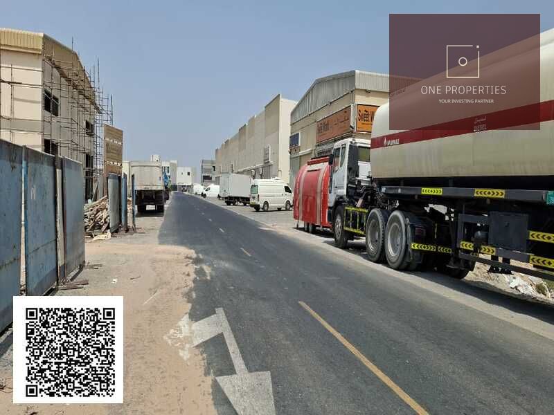 For Sale/ Industrial Land / Al Jurf Industrial Area 2, Ajman /corner land