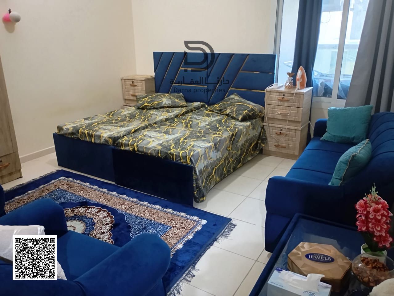 Spacious 1-Bedroom Apartment with Partial Creek View in Orient Tower – Converted Layout for 2 Bedrooms