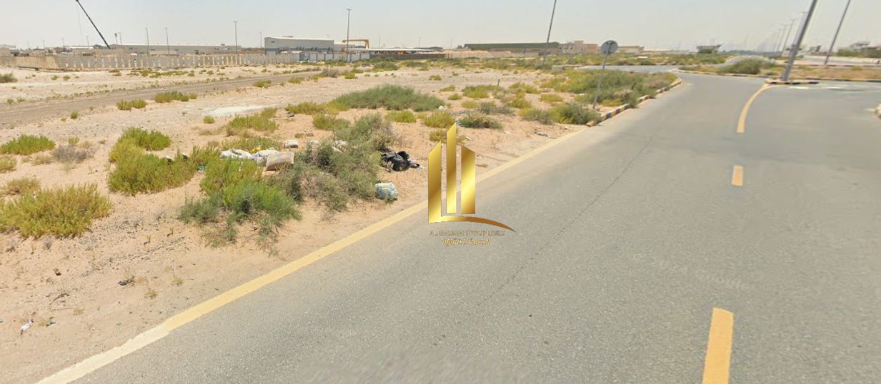 Land for sale in Al Sajaa Industrial Area in alhanoo Area 20,000 square feet