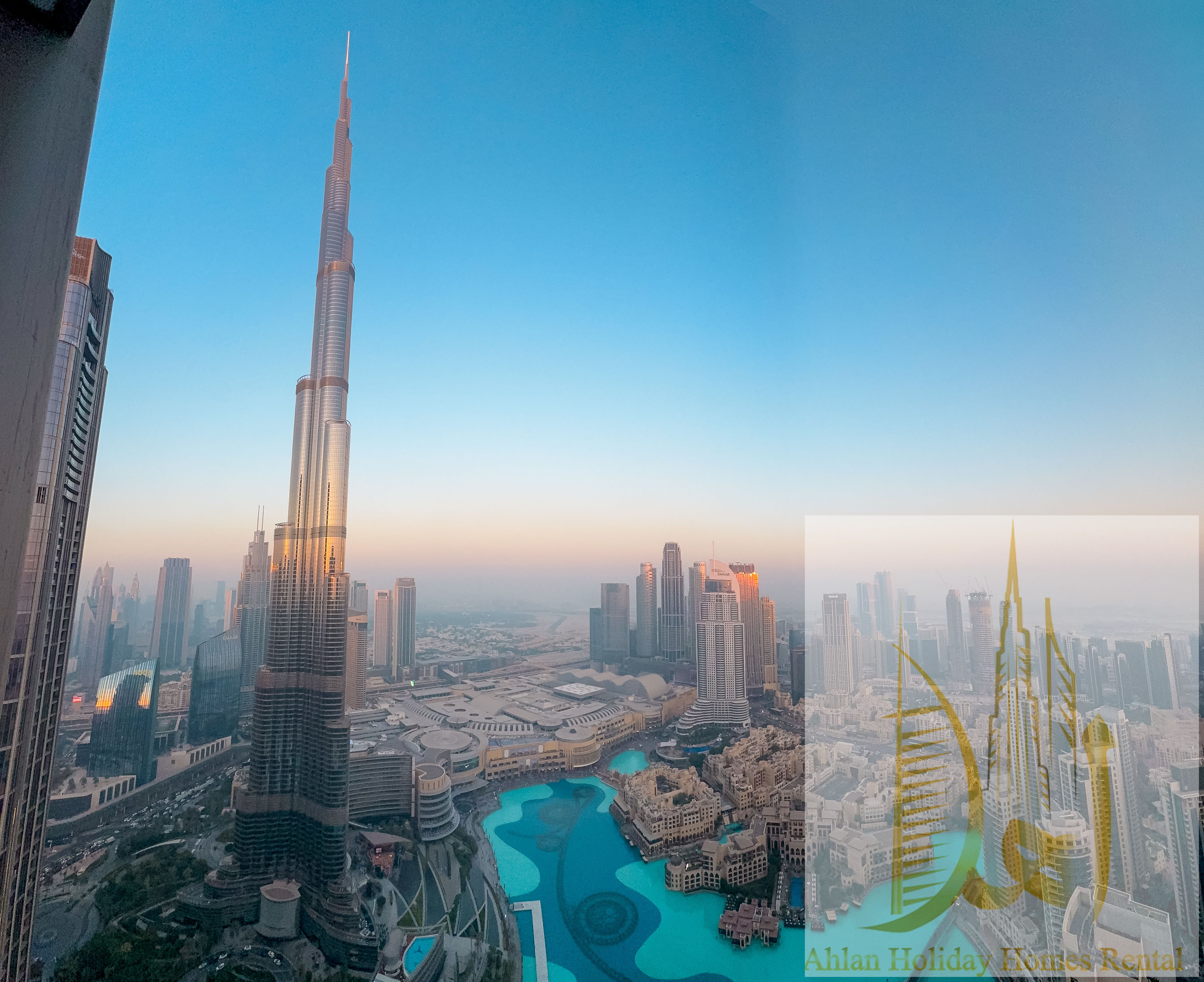 Burj Khalifa and Fountain Views | Luxury 2-BHK Apartment