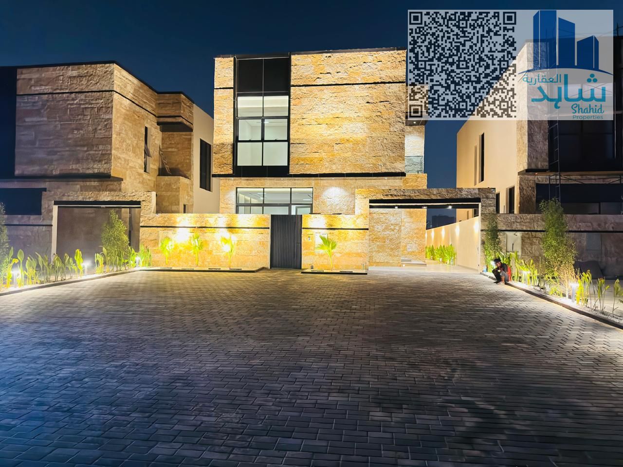 Modern 5 Master Bedroom Villa with Central AC to Rent in Al Zahya – 140K