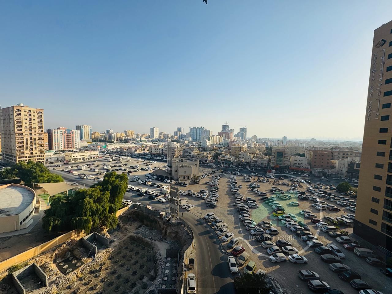 Studio apartment for sale in Al Nuaimiya Tower C - ready for occupancy or investment - 5-year payment plan - Down payment 78,000 - First installment d