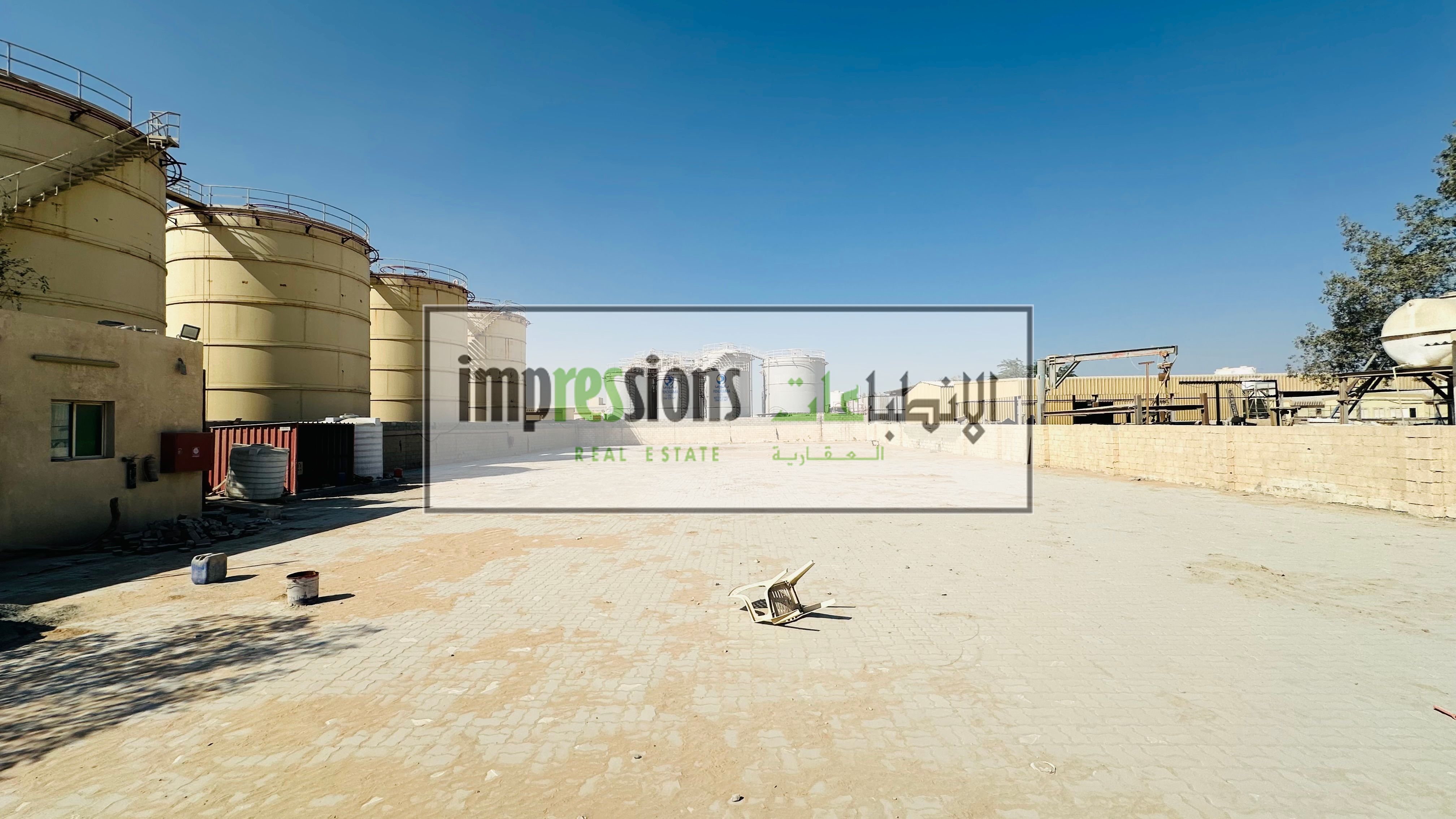 Open Yard for Rent | 20,000 sq. ft | 100m From Main Road | Office + Pantry | Sajja Industrial Area