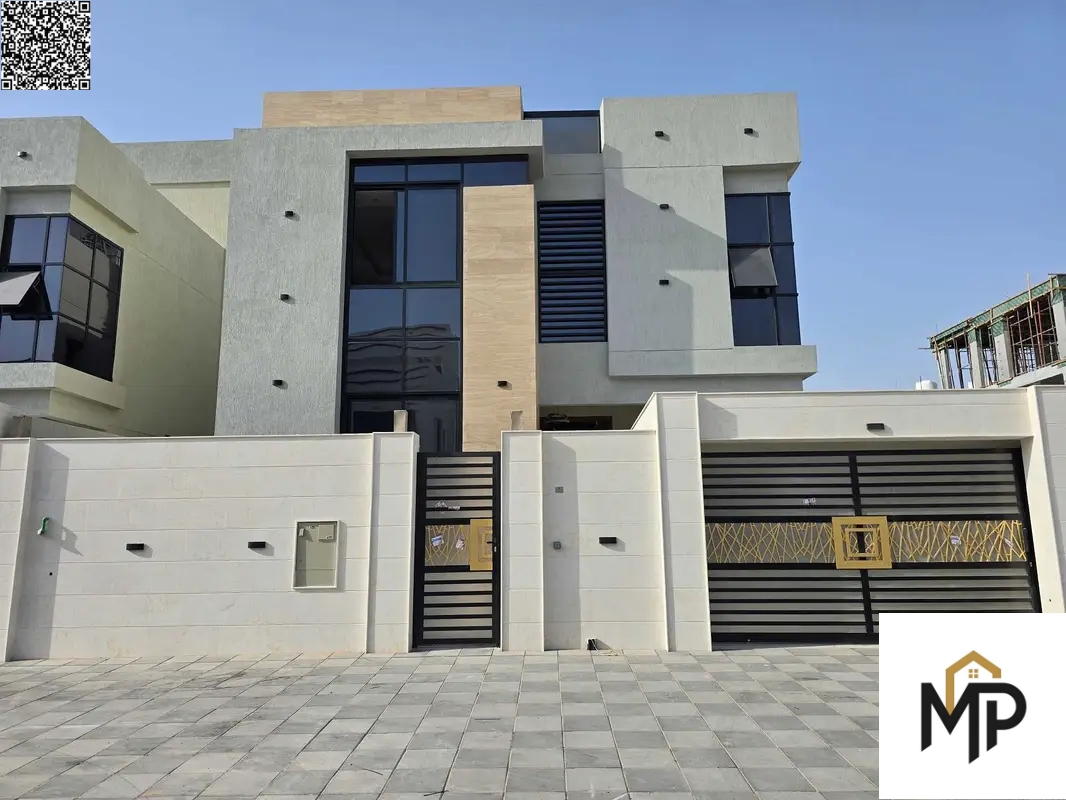 Modern luxury villa for sale in Al Bahia – Ajman | 5 master bedrooms + prime location