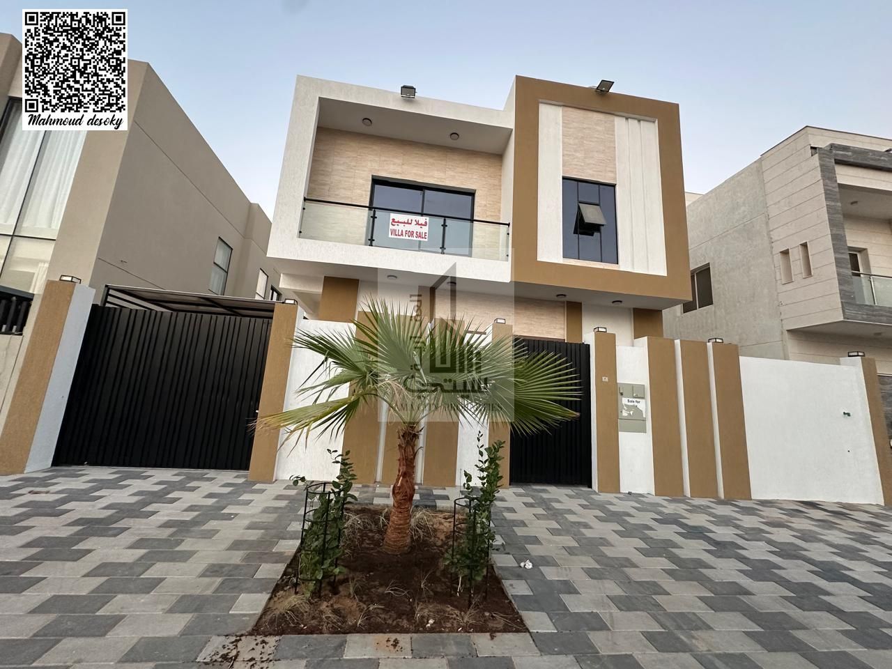 Luxury Villa for Sale in Al Zahia – Modern Design with Rooftop