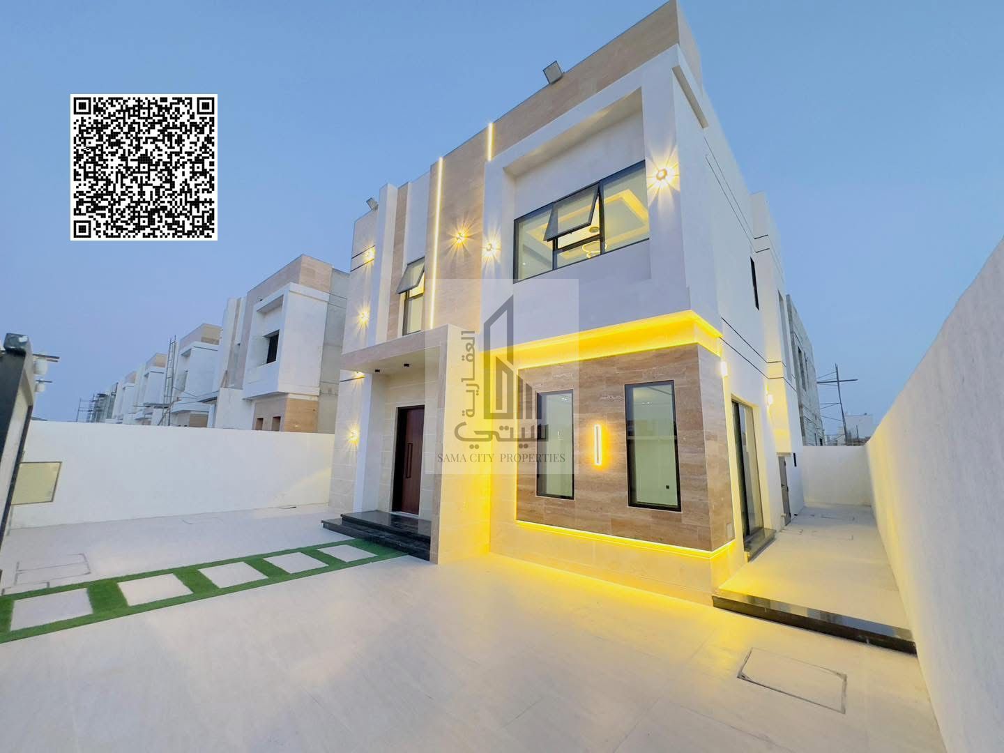 Modern villa on Sheikh Mohammed Bin Zayed Road