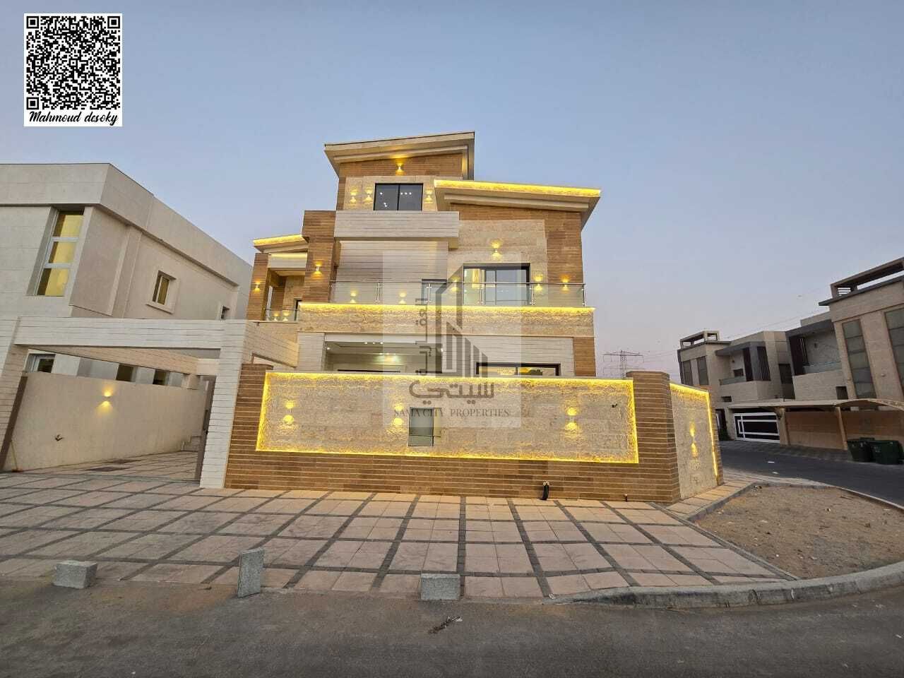 Freehold for all nationalities – Luxury Modern Corner Villa in Al Yasmin – Ajman