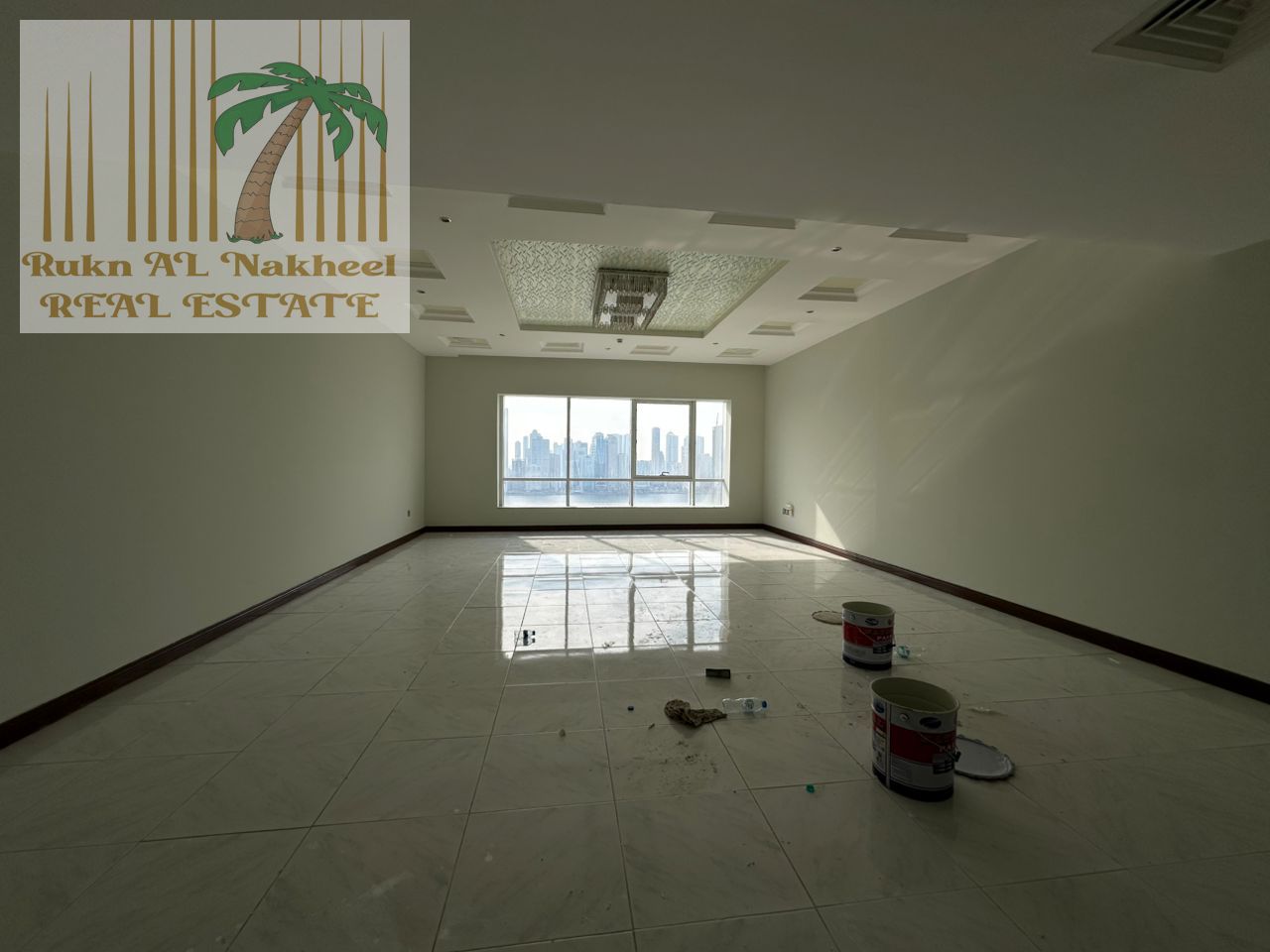 3 bedroom apartment for rent in al majaz2 with sea view