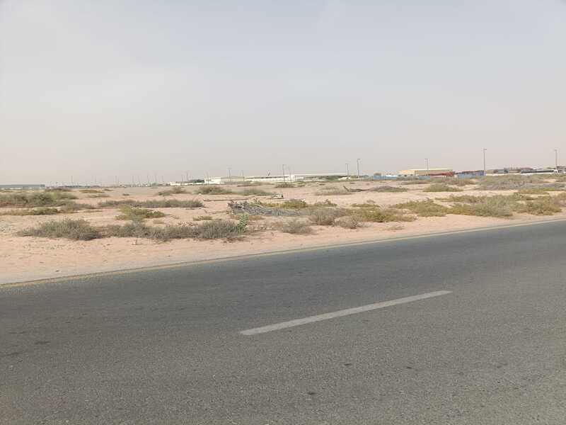 Land for sale in Al Sajaa area, 32,000 sq ft, prime location