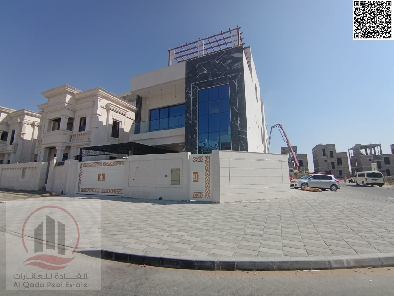 Villa for sale in Al Helio 2 area, Ajman, prime location and design
