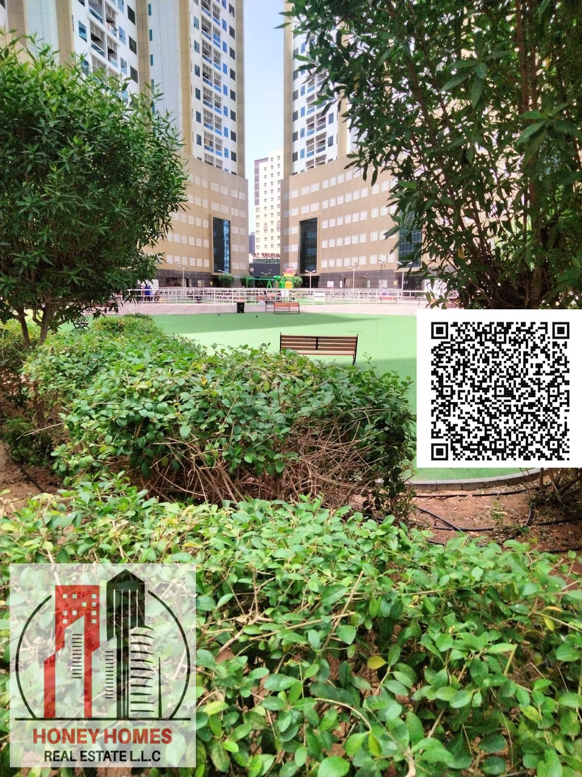 Investor Deal! 1BR with Open View & Parking in Ajman Pearl Towers