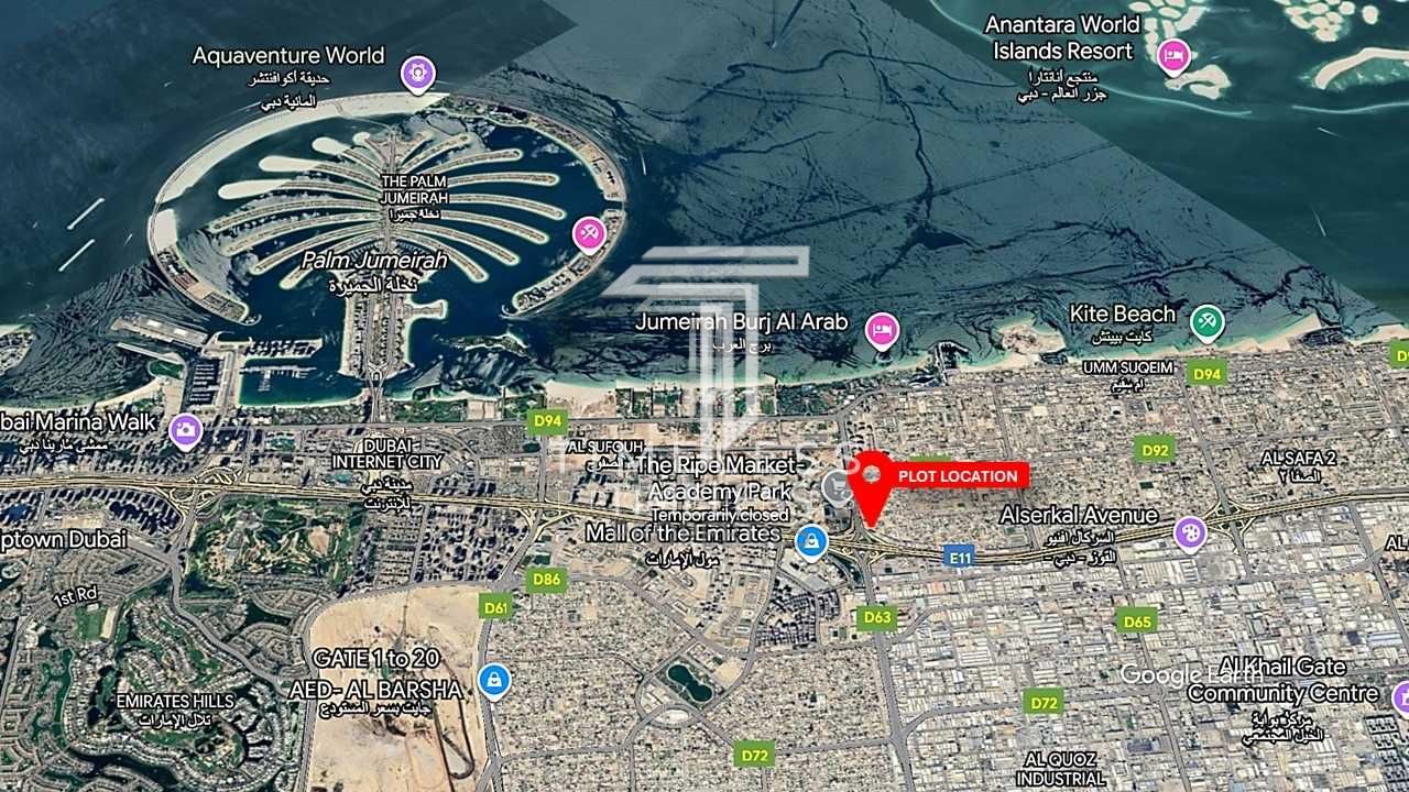 Huge corner plots|Very close -Bentley showroom