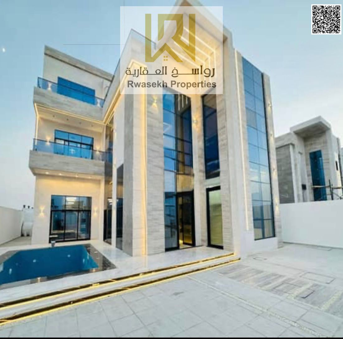 A Masterpiece Luxury Villa with Panoramic Elevator, Pool & Waterfall – An Unmatched Living Experience!