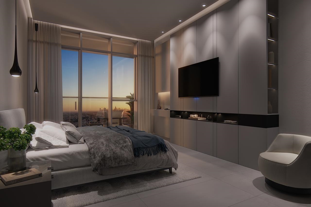 Freehold for Arab Nationalities New Luxury Apartments in Sharjah Mamzar View