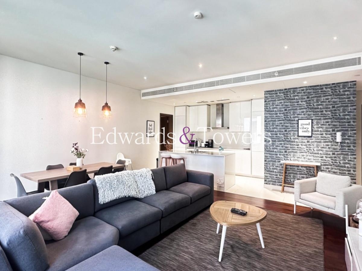 Vacant | Fully Furnished | 2BR Plus Maids Room