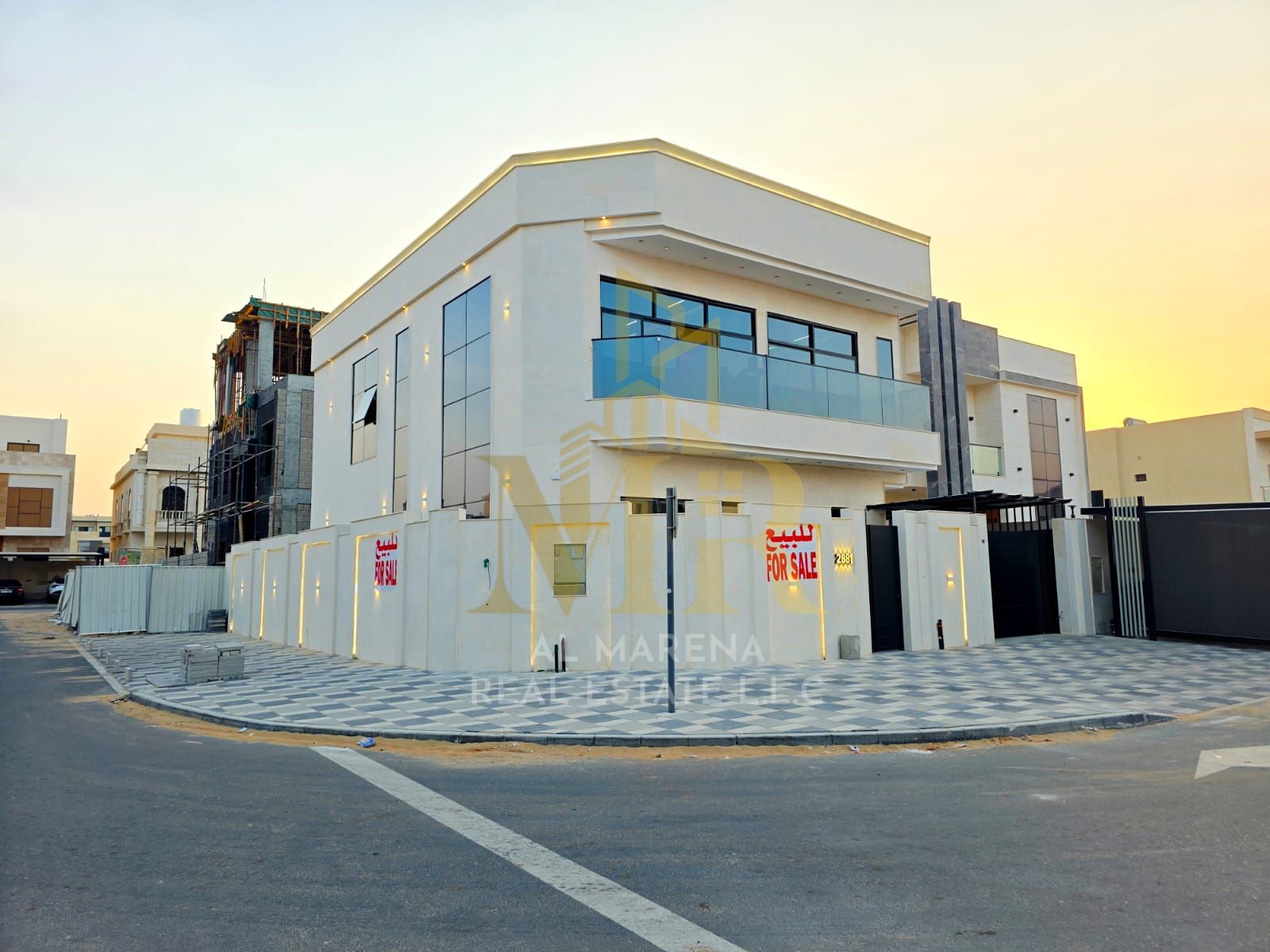 For Sale in Al Bahia, Ajman, with all fees and services included