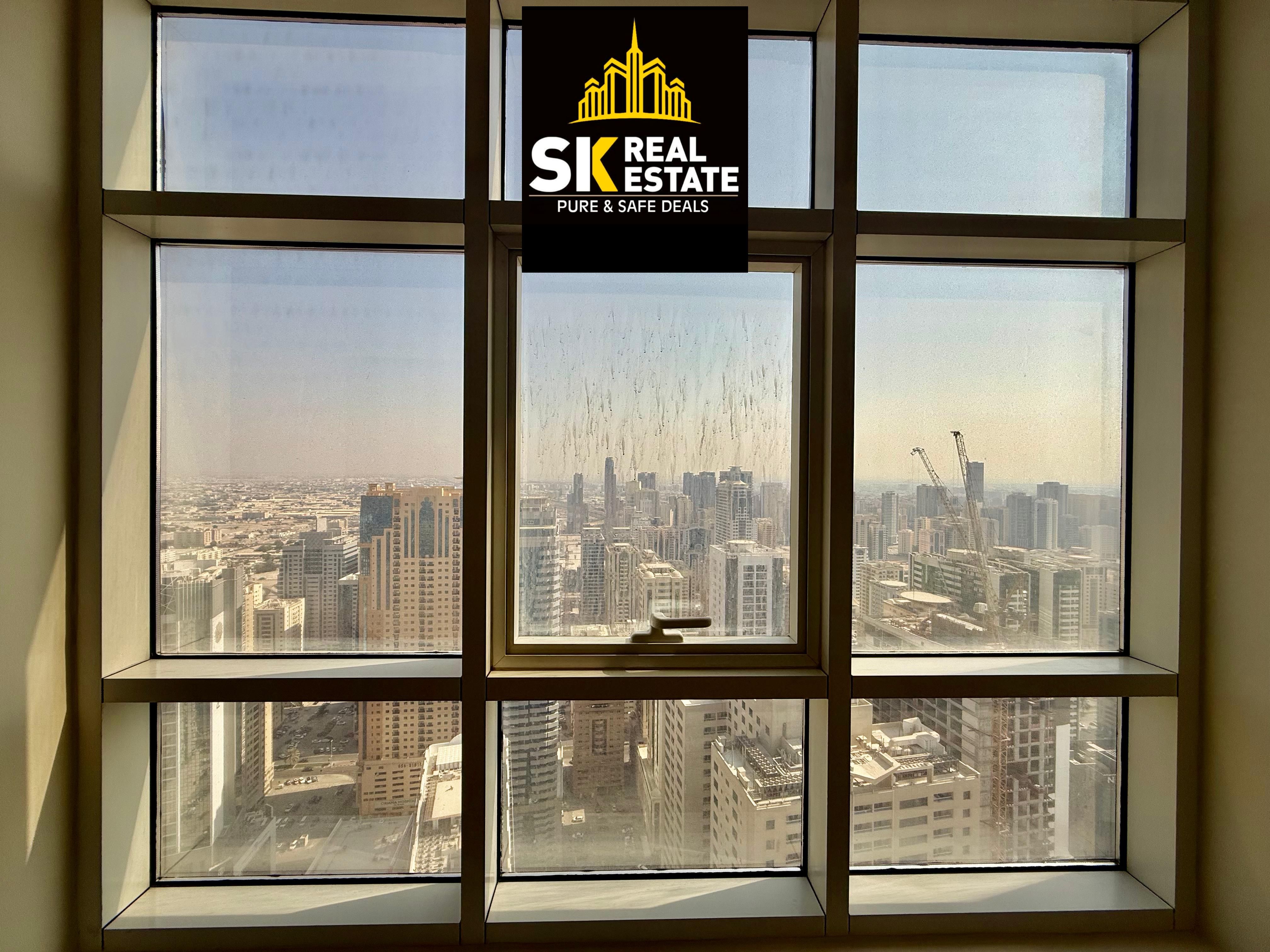 HOT OFFER PRIME LOCATION _ LUXURIOUS 3 BHK WITH MAID ROOM _ ONLY AED 65000 _ WITH GYM SWIMMING POOL PARKING FREE
