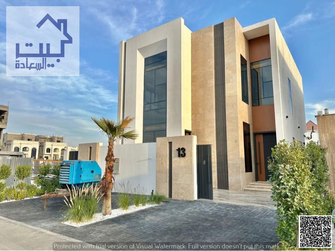 For sale: Modern villa in Al Zahia, premium design and finishing, near services and mosque. Freehold ownership with no annual fees.