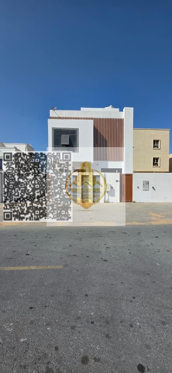 Villa for sale includeing electricity and water, on the main street, ready to move in, in the most prestigious areas of Ajman. Freehold owne