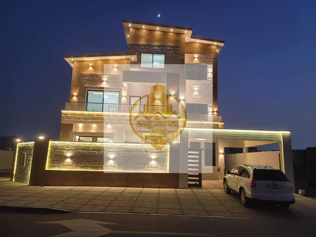Villa for sale in Al Bahia area, 7 bedrooms, a living room, 2 floors, and a roof, at a very special price, including registration and ownership fees