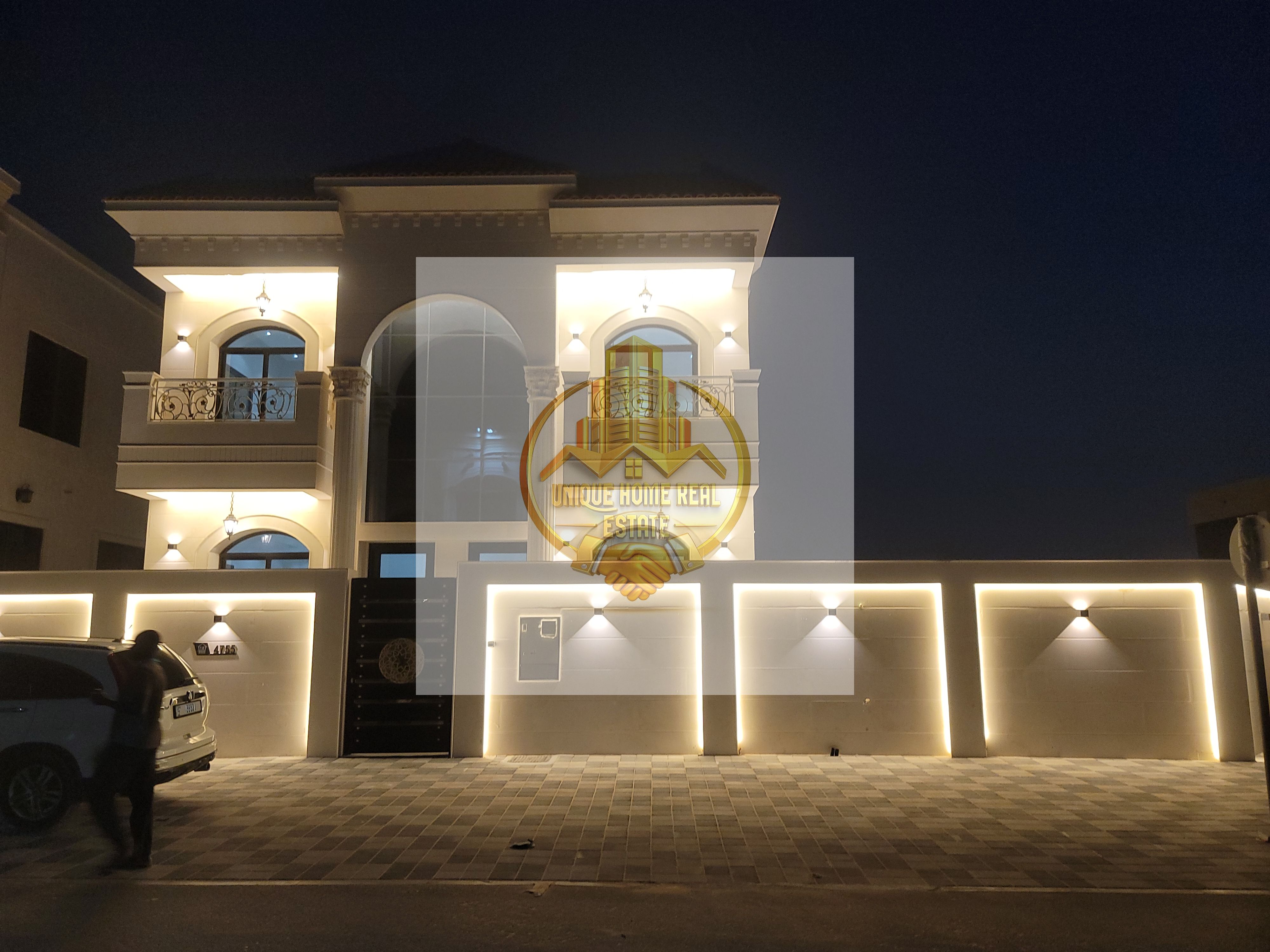 Classic Corner 5 BHK Villa For Sale In Al Helio 2, Ajman - Swimming Pool - Huge Lay Out