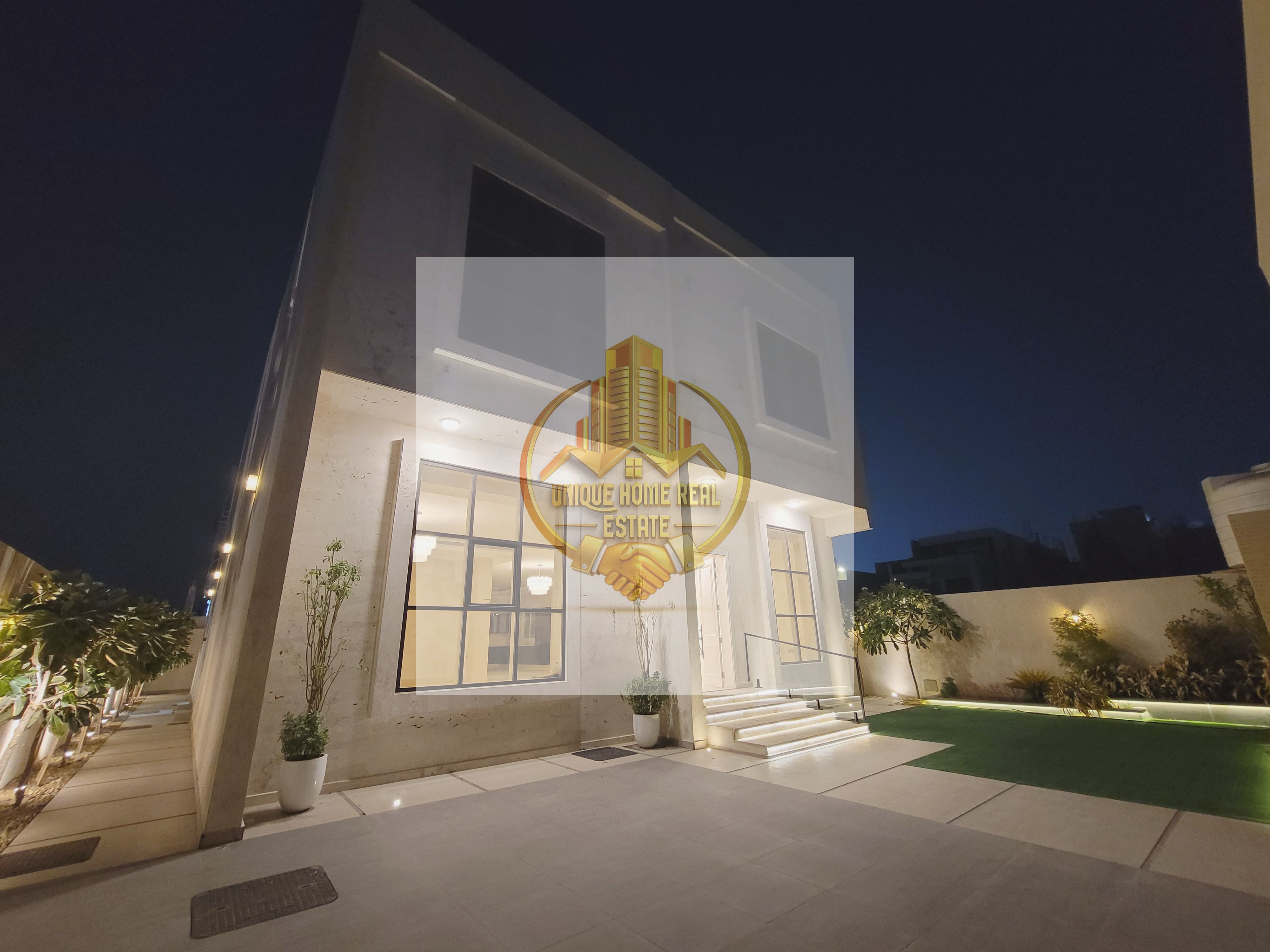Samarani! Brand New 5 Master Bedrooms Villa For In Al Alia, Ajman - High End Finishing - Marble Walls - Built In Lift