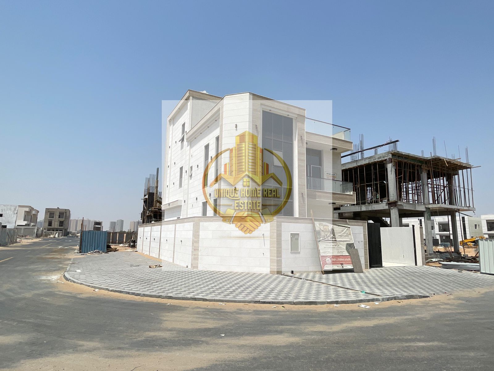 For Sale: Corner Villa in Al Helio – Prime Location - B Master Bedrooms - Central Air Conditioning