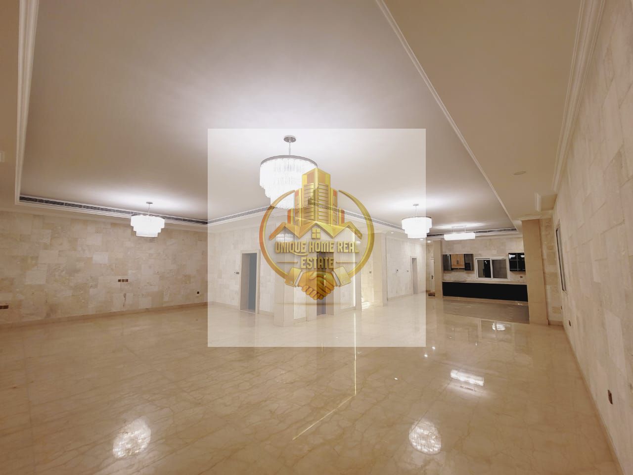 Brand New 5 Master Bedrooms Villa For In Al Alia, Ajman - High End Finishing - Marble Walls - Built In Lift