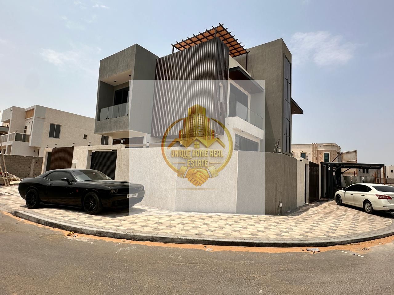 Corner 2-Storey Villa For Sale 5 Master Bedrooms Ultra Deluxe in Al Zahya, Ajman