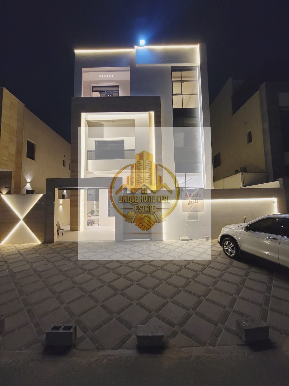 Luxury Villa for Sale – G+2 | Including registration fees | Modern Finishing | Roof