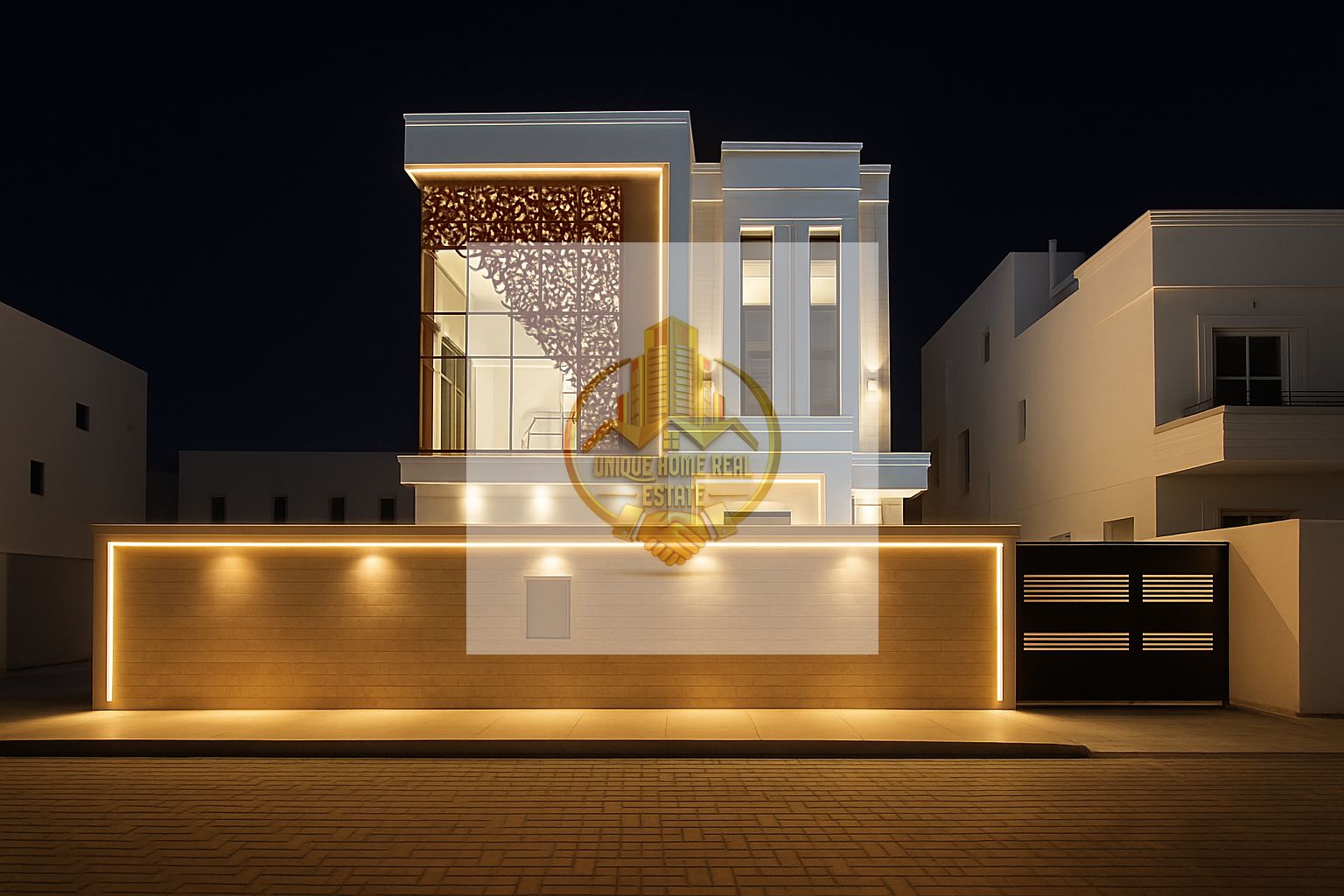 Luxury 6-Bedroom Designer Villa for Sale in Al Alia, Ajman - Prime Location - Including Registration