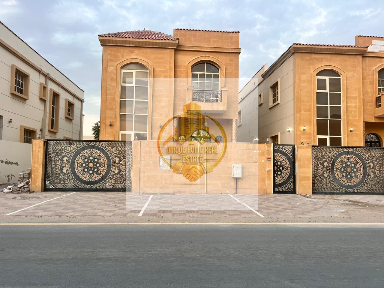 Villa for rent in Al Muwaihat 2, Prime Location, Large spaces, wonderful design, at a very attractive price, on the main street,