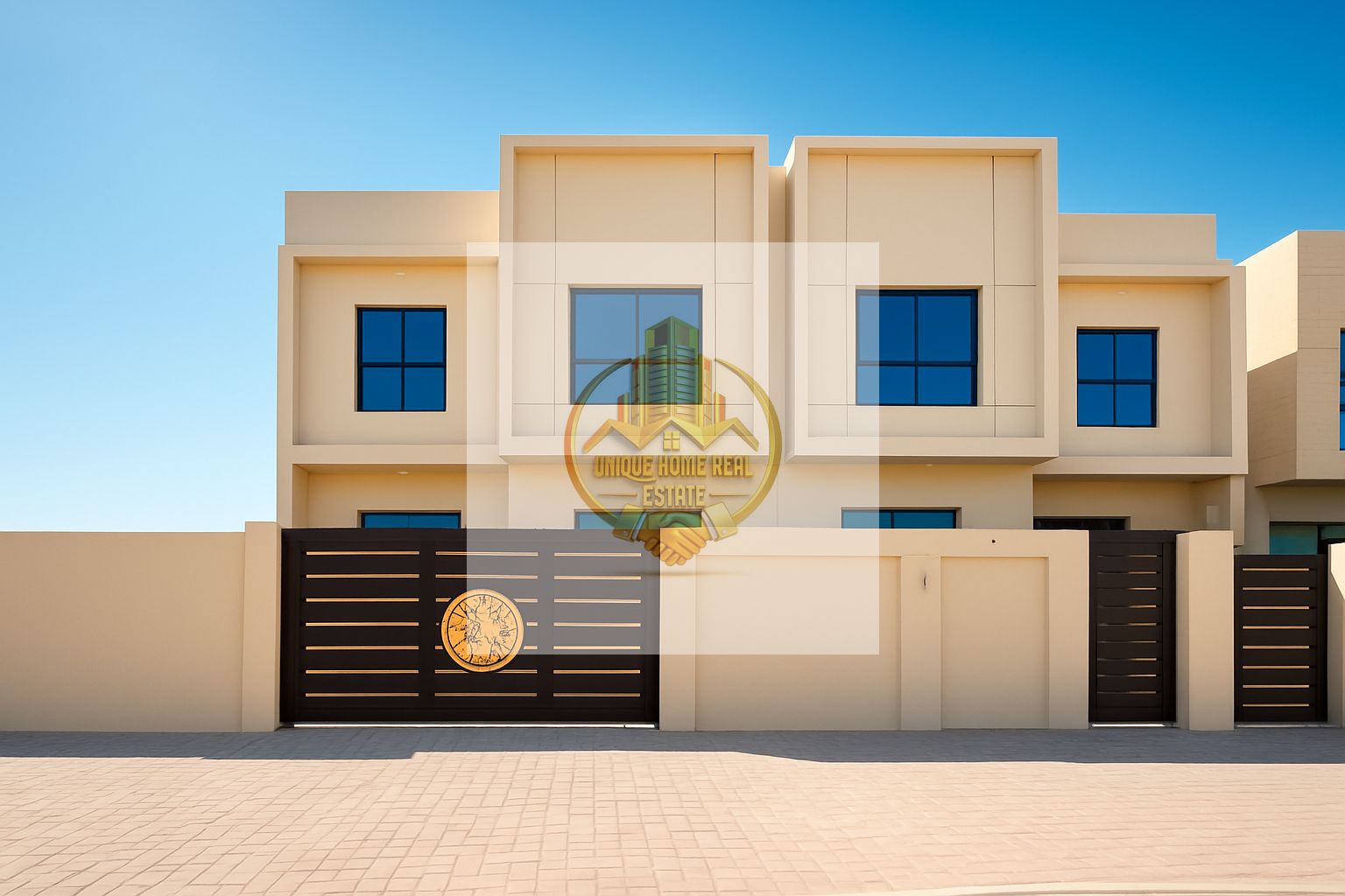 Modern 3-Bedroom Townhouse for Sale in Al Yasmeen, Ajman - Including Central AC - Prime Location