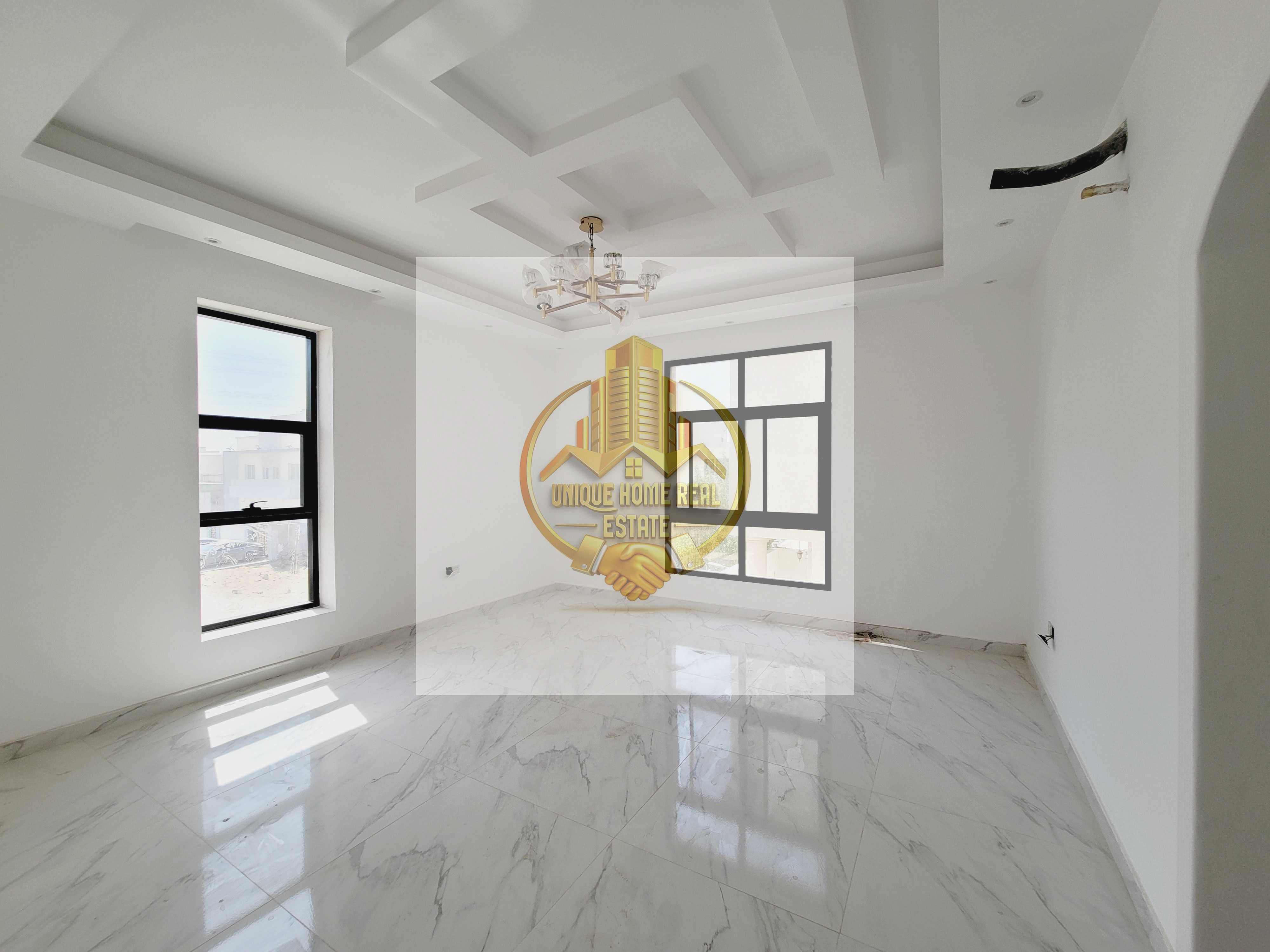 Brand New Villa for Rent in Al Yasmeen | 5BR + Maid Room | 110k In 4 Installments