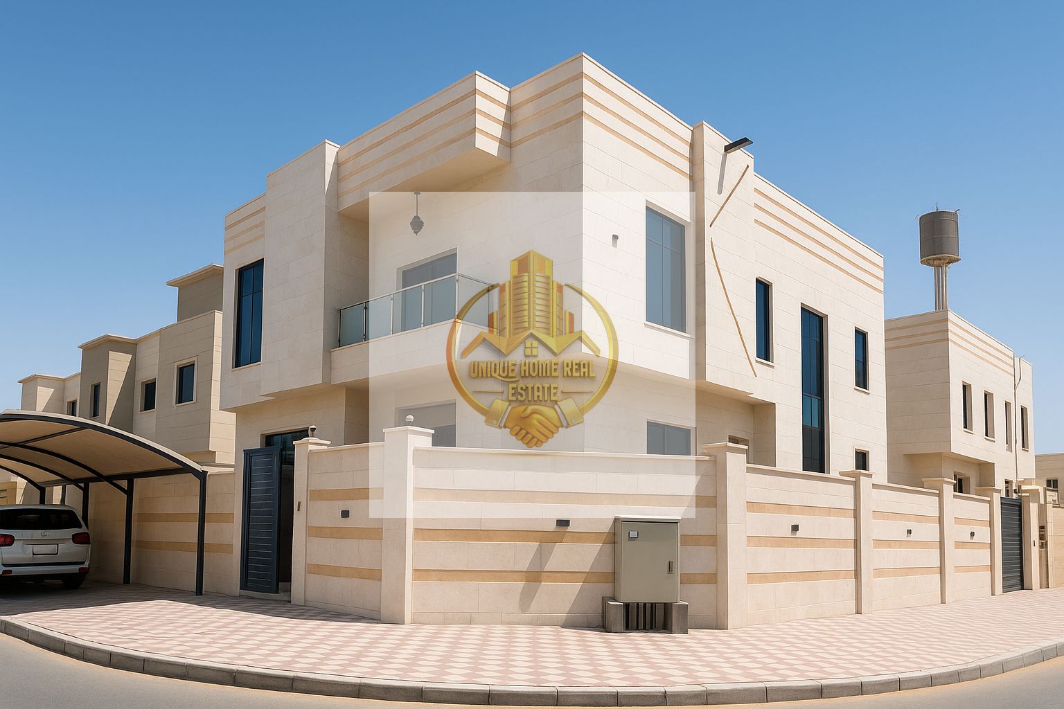 Spacious 6-Bedroom Corner Villa for Rent in Al Yasmeen, Ajman - Huge Lay Out - Prime Location