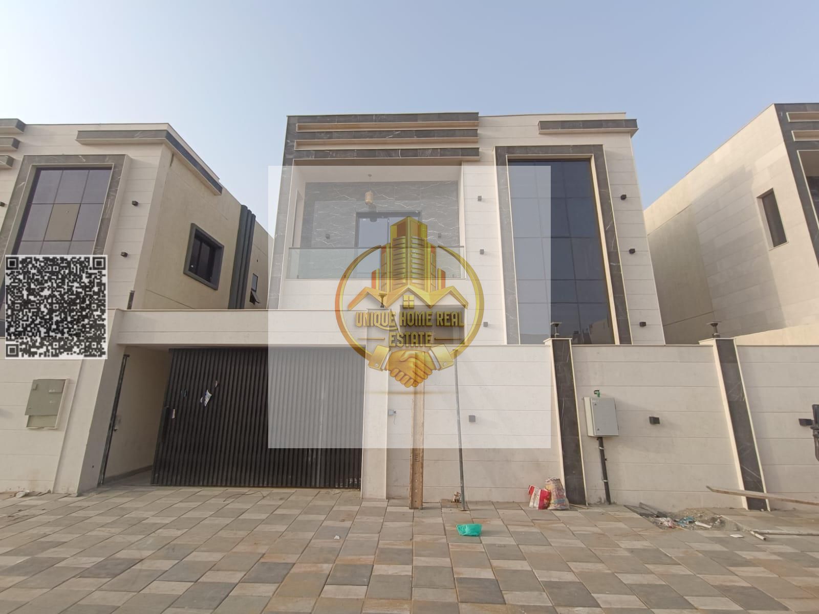 Brand new villa for rent in Ajman | Al Helio 2 | First occupancy | With central air conditioning. - 5 Master bedrooms,