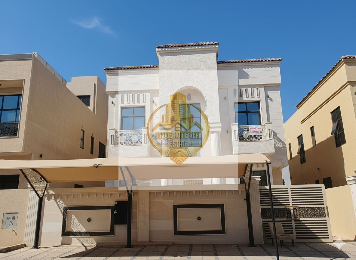 BRAND NEW 5 BEDROOMS CLASSIC VILLA FOR SALE IN AL AMERAH, AJMAN, UAE