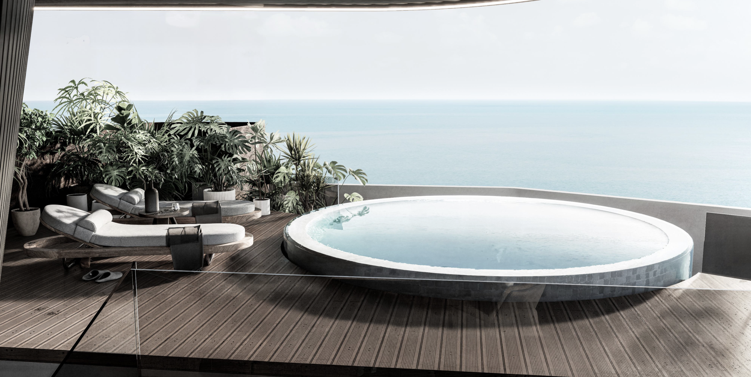 3 bedroom sea view / post hand...