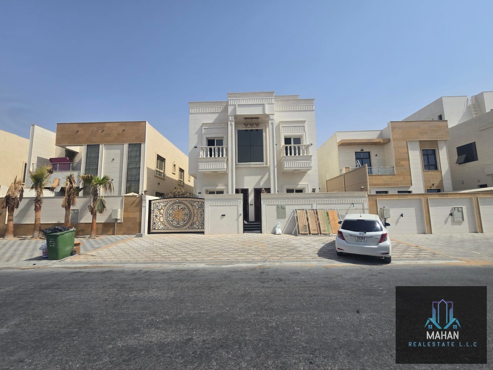 For sale: A stunning classic-style villa located in Al Zahya, Ajman, offering spacious layouts, elegant finishing, and a prime residential location.