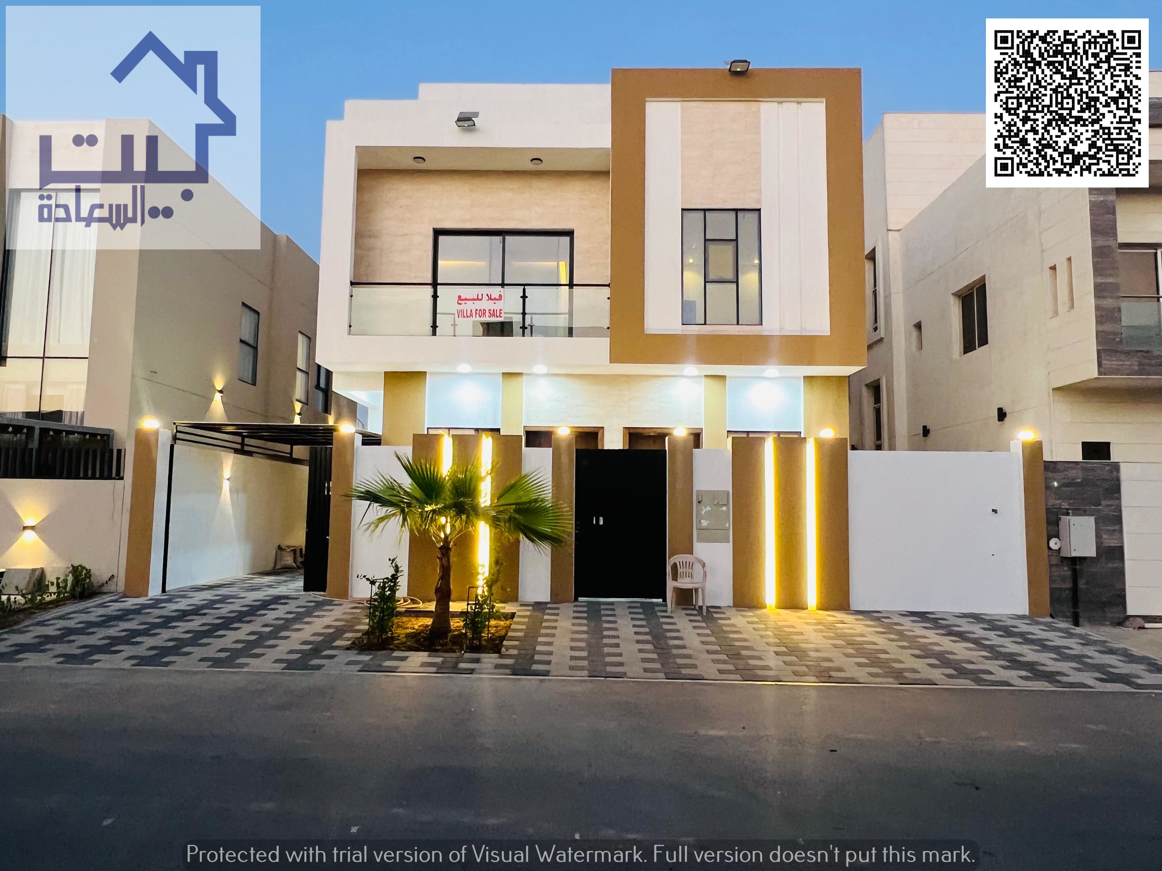 Your dream villa: Two floors and a rooftop terrace, very close to Sheikh Mohammed Bin Zayed Road and near all services. Freehold ownership for all nat