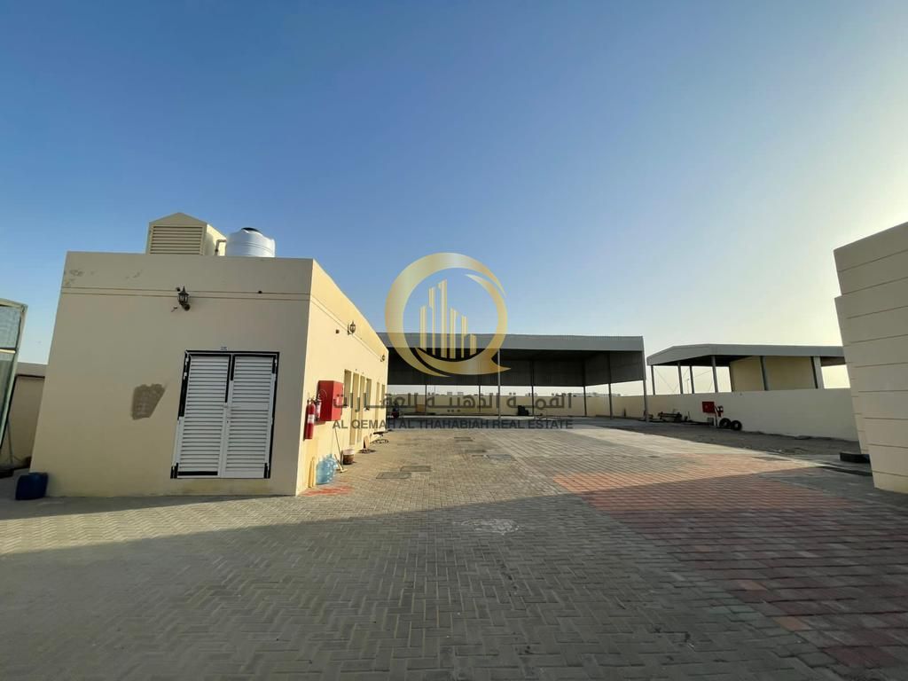For sale: a plot in Al-Sajaa Industrial Area, Al-Hano Al-Jaleel. Prime location with freehold ownership for Arabs.