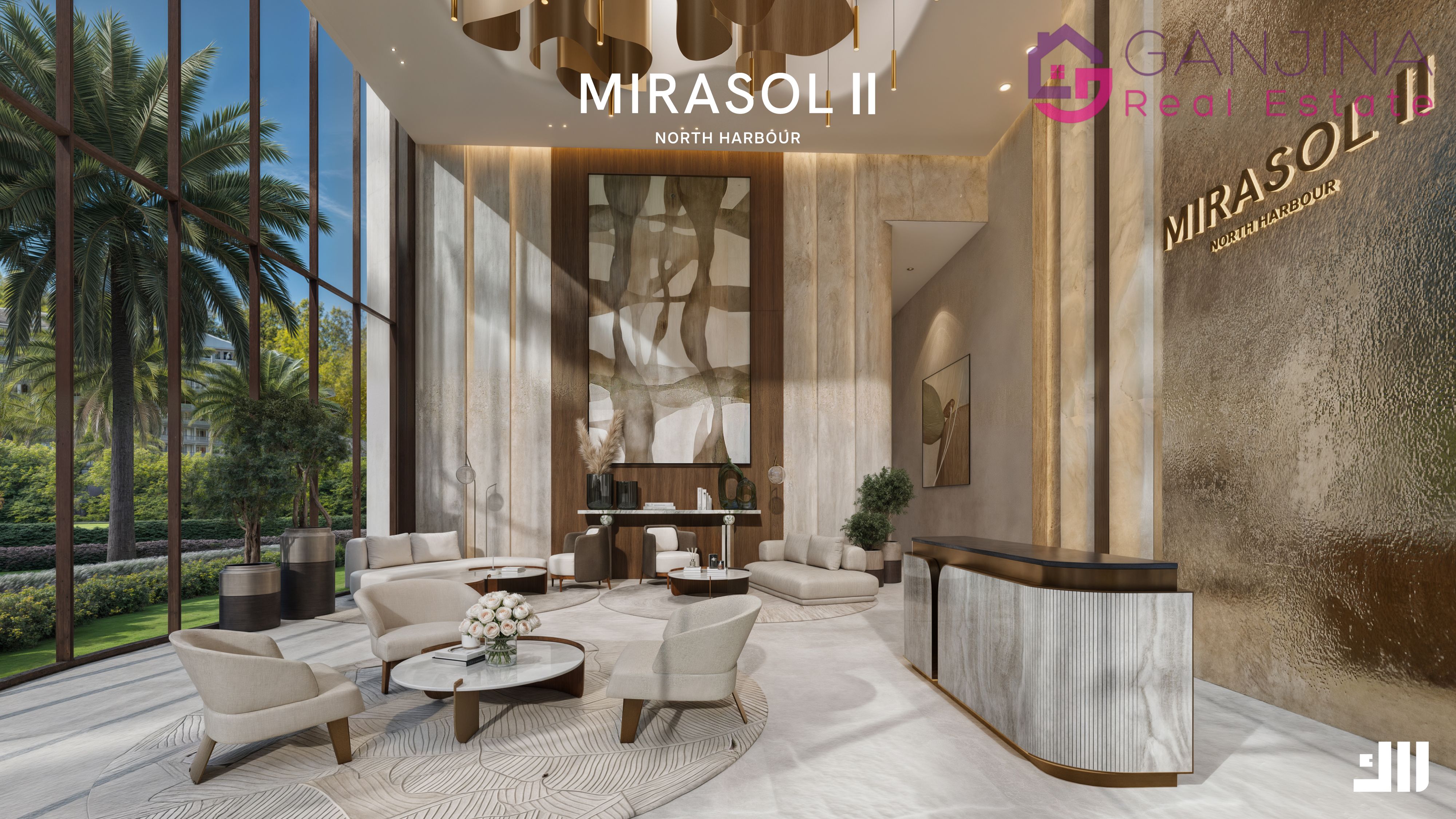 Bright & Spacious 1BR in Mirasol II, Mina Al Arab