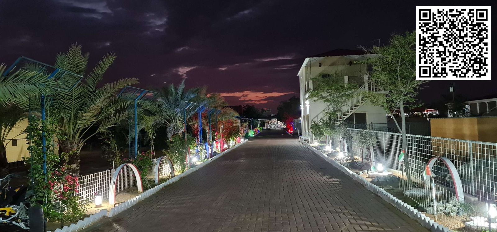 Farm for sale in Al Faw area, Sharjah, with an area of 23,000 square meters and a large garden.