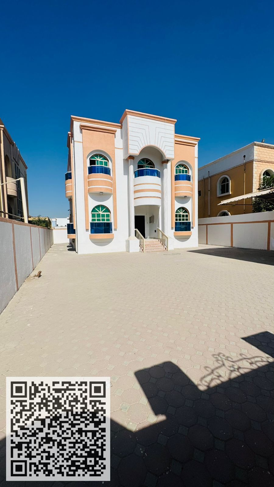 Villa for sale in Ajman, Al Rawda area, with water and electricity.