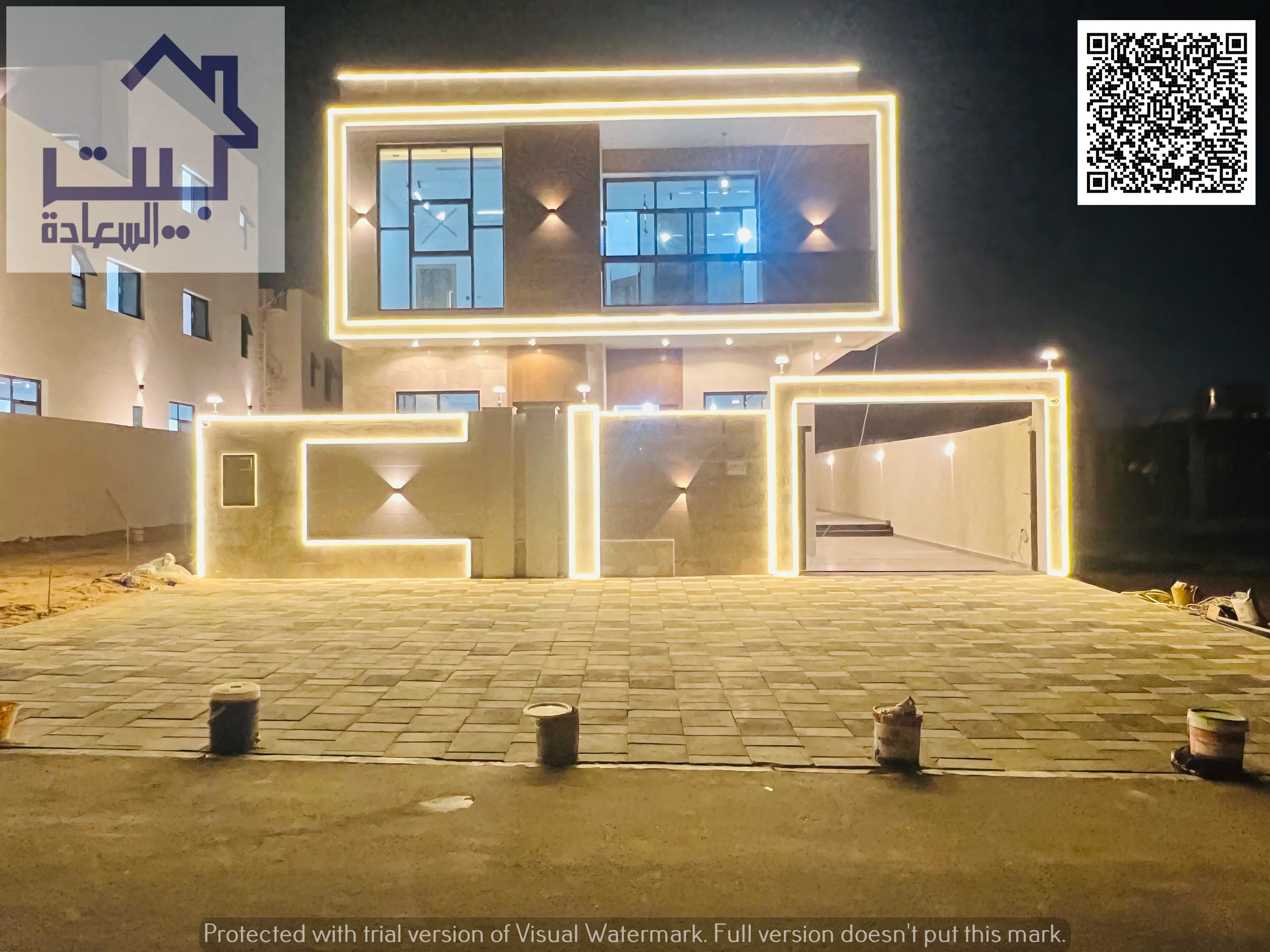 Your dream villa: Two floors and a rooftop, including registration and ownership fees. Very close to Sheikh Mohammed Bin Zayed Road, near all services